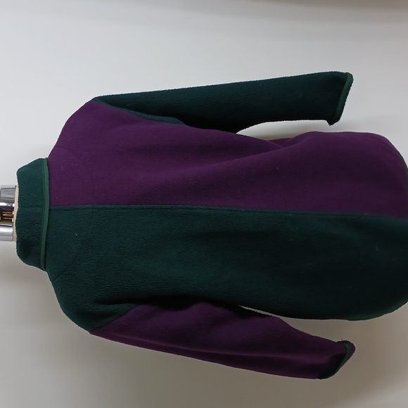 Northern Sun 2-color plush jacket with appliques-sz M - Picture 8 of 10